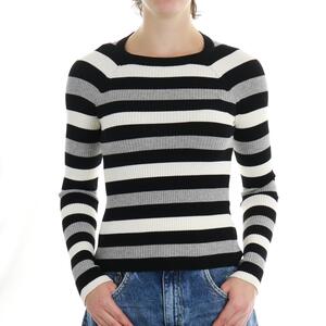 MAGLIA STRIPED NERO